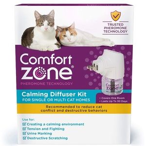 Calming Cat Diffuser 1 refill and 1 diffuser